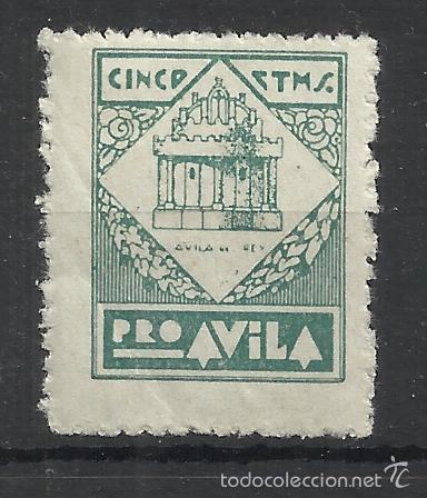 Sellos: pro avila 5 cts nuevo* - Foto 1