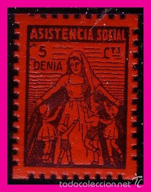 Briefmarken: Alicante, DENIA Guerra Civil,  FESOFI n&ordm; 19 (*)