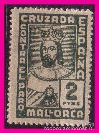 Stamps: Baleares MALLORCA, Guerra Civil  FESOFI n&ordm; 57 * *
