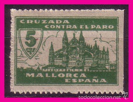 Stamps: Baleares MALLORCA, Guerra Civil  FESOFI n&ordm; 44 * *