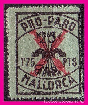 Briefmarken: Baleares MALLORCA, Guerra Civil  FESOFI n&ordm; 32 * *