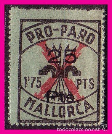 Stamps: Baleares MALLORCA, Guerra Civil  FESOFI n&ordm; 36 * *