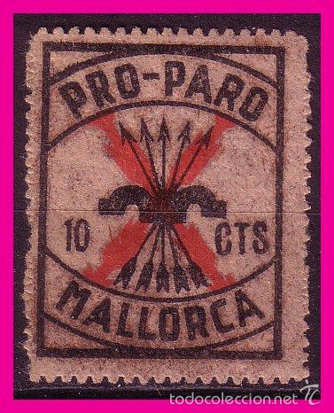 Stamps: Baleares MALLORCA, Guerra Civil  FESOFI n&ordm; 22 * *