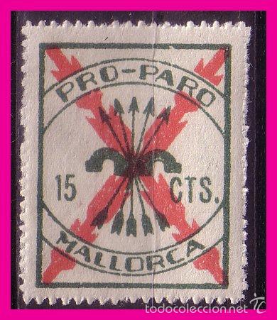 Stamps: Baleares MALLORCA, Guerra Civil  FESOFI n&ordm; 3a * *