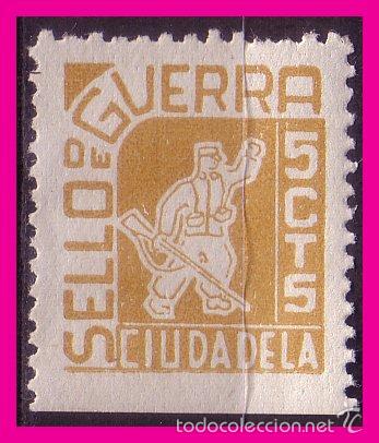 Stamps: Baleares CIUDADELA, Guerra Civil  FESOFI n&ordm; 12 * *