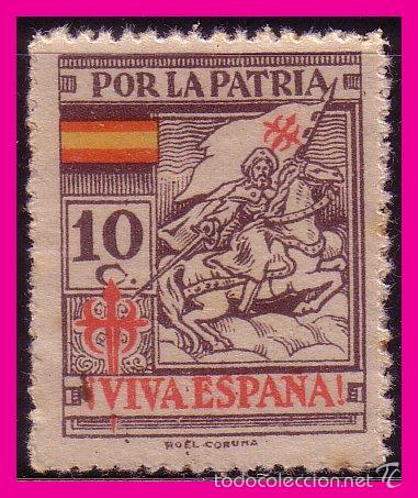 Briefmarken: CORU&Ntilde;A  Guerra Civil FESOFI n&ordm; 9 * *