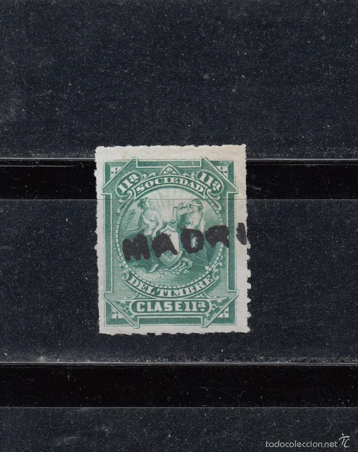 Briefmarken: SOCIEDAD DEL TIMBRE. CLASE 11&ordf;. CON SOBRECARGA MADRID