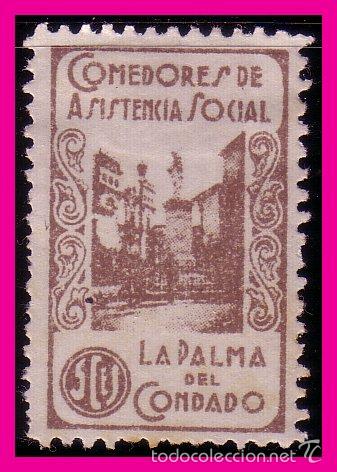 Briefmarken: HUELVA, La Palma, Guerra Civil  FESOFI n&ordm; 8 *