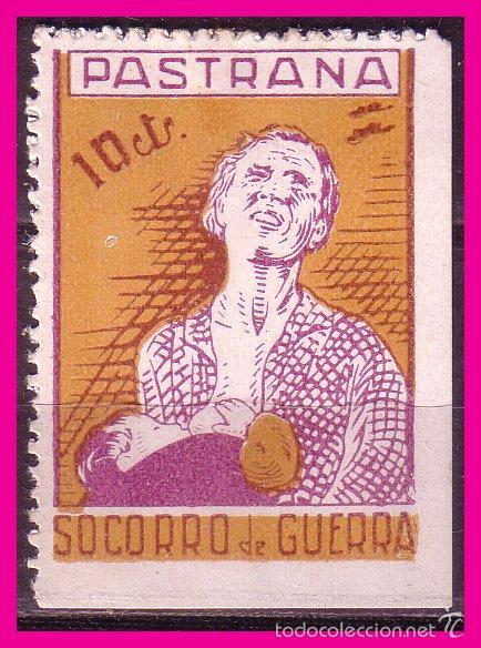 Briefmarken: GUADALAJARA, Pastrana, Guerra Civil  FESOFI n&ordm; 3 *