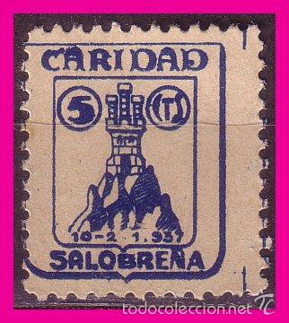 Briefmarken: Granada, SALOBRE&Ntilde;A, Guerra Civil, FESOFI n&ordm; 1 (*)