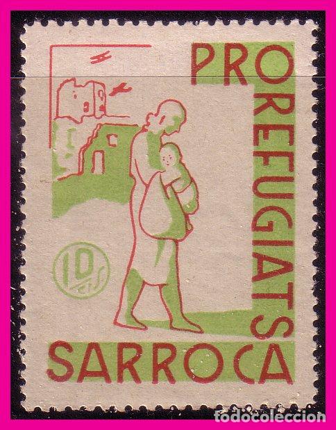 Stamps: L&eacute;rida, SARROCA,  Guerra Civil  FESOFI n&ordm; 3 * *
