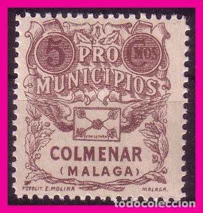 Briefmarken: M&aacute;laga, Colmenar, Guerra Civil, FESOFI n&ordm; 3 * *