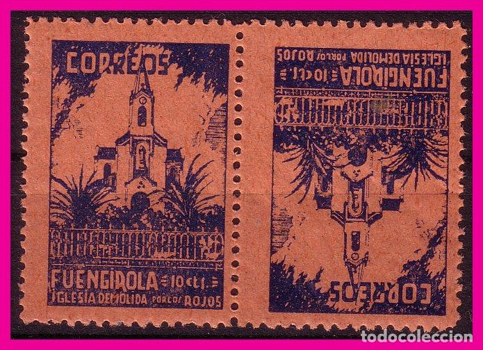 Briefmarken: M&aacute;laga FUENGIROLA, Guerra Civil, FESOFI n&ordm; 11pc (*)