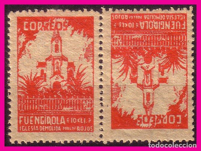 Briefmarken: M&aacute;laga FUENGIROLA, Guerra Civil, FESOFI n&ordm; 16pc (*)