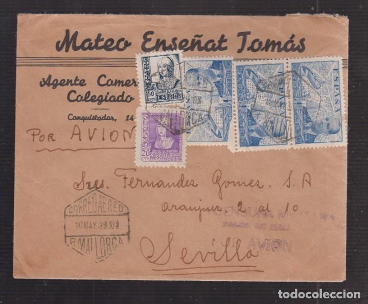 Sellos: PALMA DE MALLORCA A SEVILLA - Foto 1