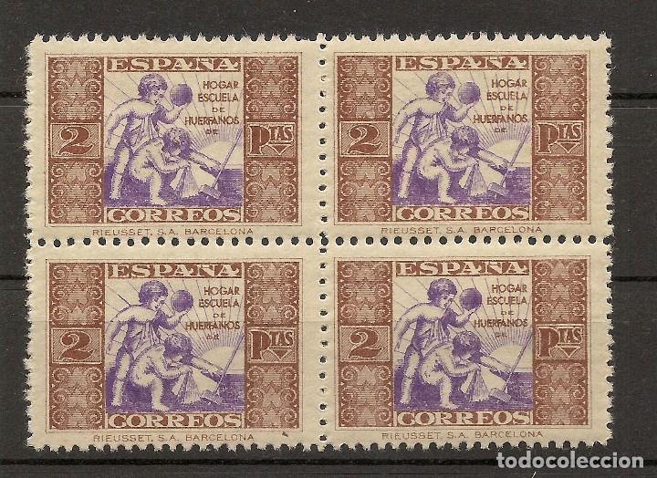 Briefmarken: Beneficiencia Edifil 7** Bloquex4 Hu&eacute;rfanos NL424