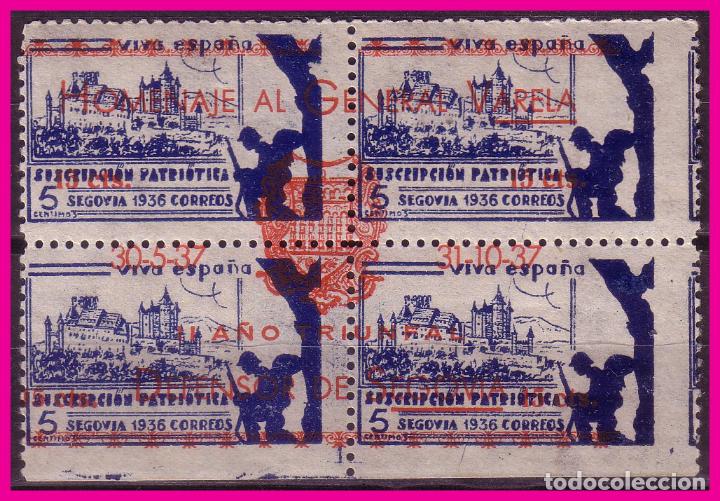 Briefmarken: Segovia, Guerra Civil  FESOFI n&ordm; 13 (*)