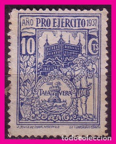 Briefmarken: TOLEDO, Talavera, Guerra Civil  FESOFI n&ordm;   2 (*)