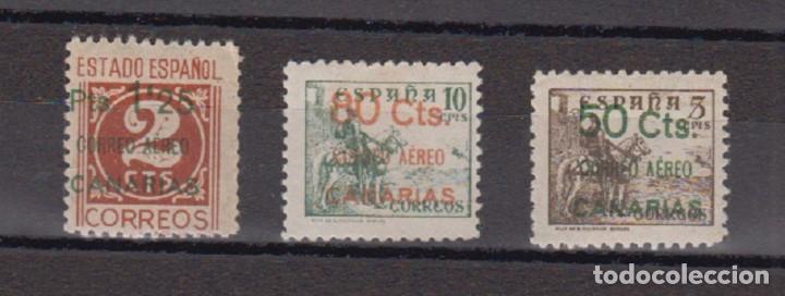 Sellos: CANARIAS.  EDIFIL 34/36 * - Foto 1
