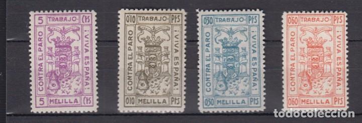 Sellos: MELILLA. G&Aacute;LVEZ 447-B593 * - Foto 1
