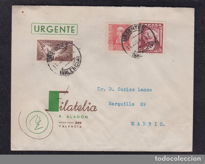 Sellos: 1947.- VALENCIA A MADRID - Foto 1