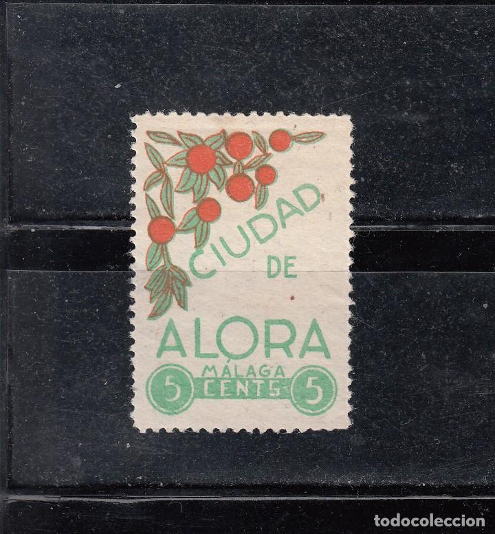 Sellos: CIUDAD DE ALORA. 5 CTS. - Foto 1