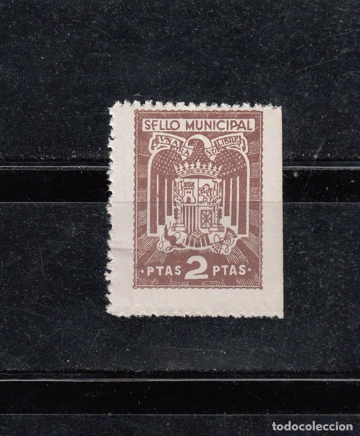 Briefmarken: SELLO MUNICIPAL DE 2 PTAS.