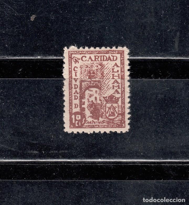 Briefmarken: CIUDAD DE ALHAMA. CARIDAD 10 CTS.