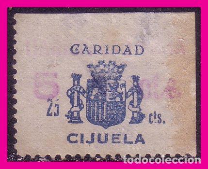 Briefmarken: Guerra Civil Locales  Granada CIJUELA, FESOFI n&ordm; 5 (*)