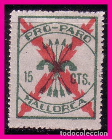 Briefmarken: Guerra Civil Locales   Mallorca MALLORCA, FESOFI n&ordm; 3a *