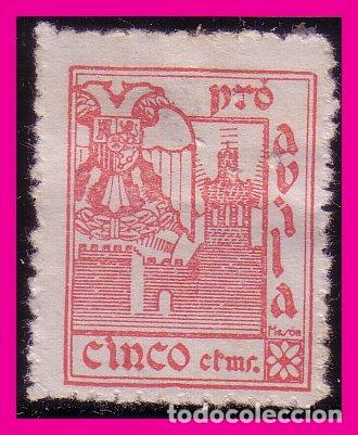 Briefmarken: Guerra Civil Locales   &Aacute;vila &Aacute;VILA, FESOFI n&ordm; 4 (*)