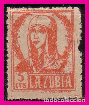 Briefmarken: Guerra Civil  Locales   Granada La zubia, FESOFI n&ordm; 3 (*)