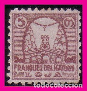 Briefmarken: Guerra Civil  Locales   Granada Loja, FESOFI n&ordm; 14 (*)