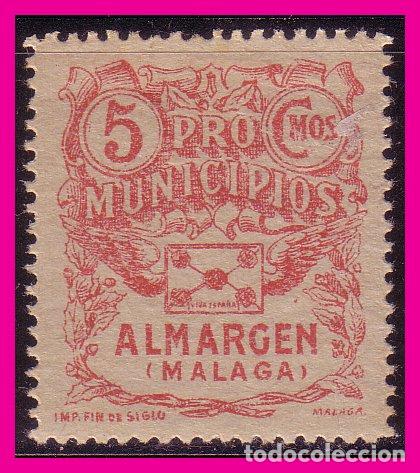 Briefmarken: Guerra Civil Locales M&Aacute;LAGA ,Almargen FESOFI n&ordm; 1 *