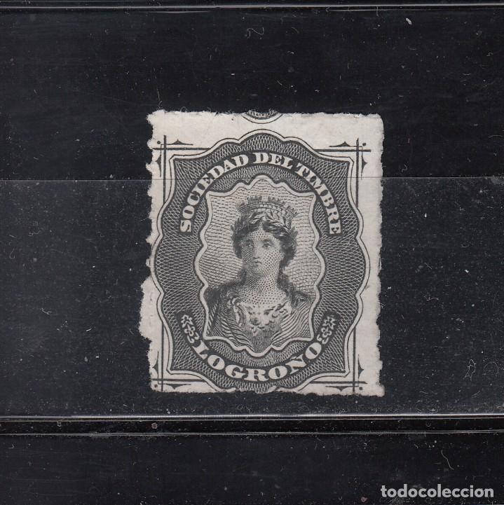 Briefmarken: LOGRO&Ntilde;O. SOCIEDAD DEL TIMBRE