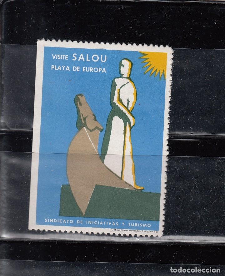 Briefmarken: VISITE SALOU. PLAYA DE EUROPA.