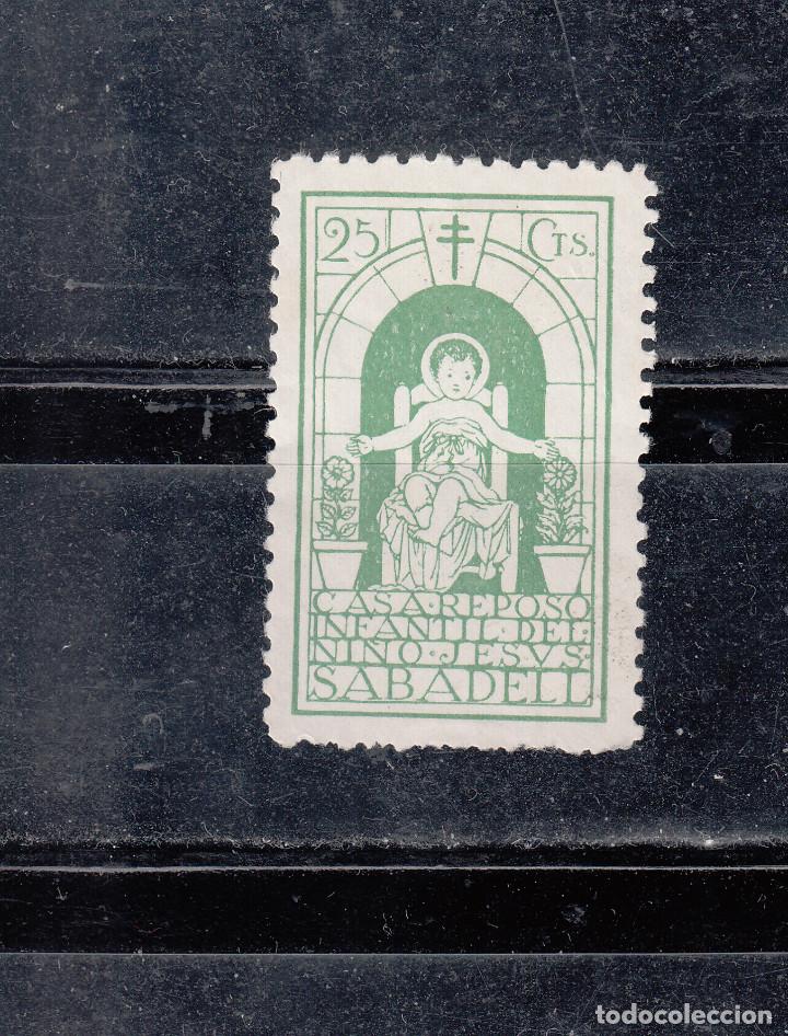 Stamps: SABADELL. CASA-REPOSO INFANTIL DEL NI&Ntilde;O JESUS