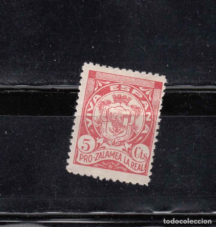 Briefmarken: PRO ZALAMEA LA REAL. VIVA ESPA&Ntilde;A. 5 CTS.
