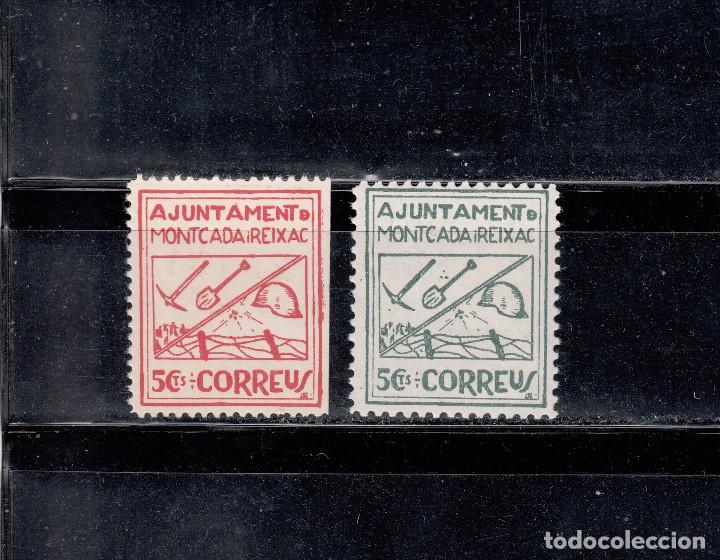 Stamps: AJUNTAMENT DE TEULADA. 2 SELLOS DE 5 CTS.. CORREUS