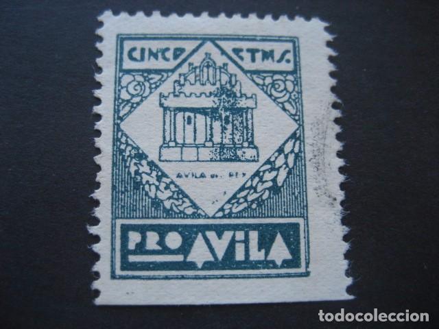 Sellos: SELLO PRO AVILA 5 CTS. - Foto 1