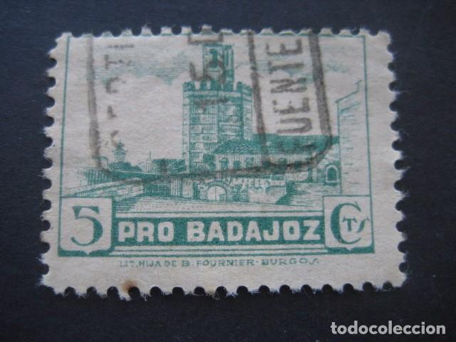 Sellos: SELLO PRO BADAJOZ 5 CTS. - Foto 1