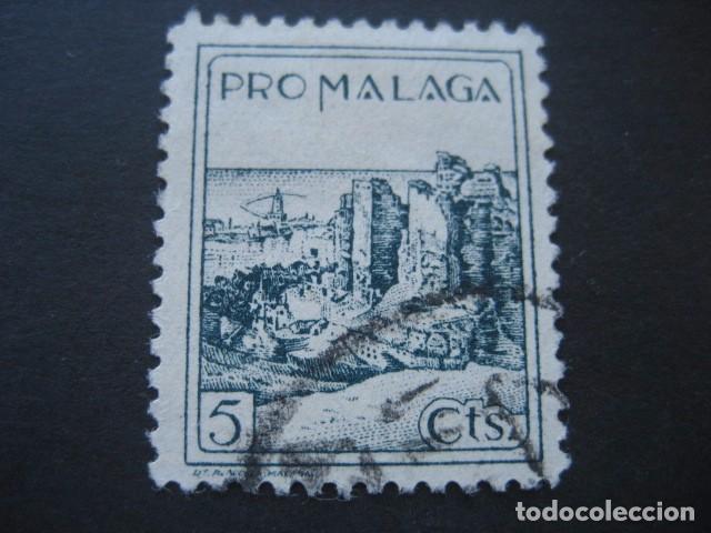 Sellos: SELLO PRO MALAGA 5 CTS. - Foto 1