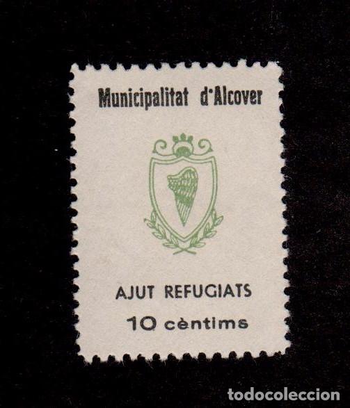 Briefmarken: CL4-7-49-2 Guerra Civil Vi&ntilde;eta de ALCOVER ( Tarragona) Fesofi n&ordm; 10
