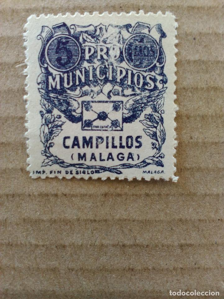 Briefmarken: CAMPILLOS. PRO-MUNICIPIOS. 5 CTS.