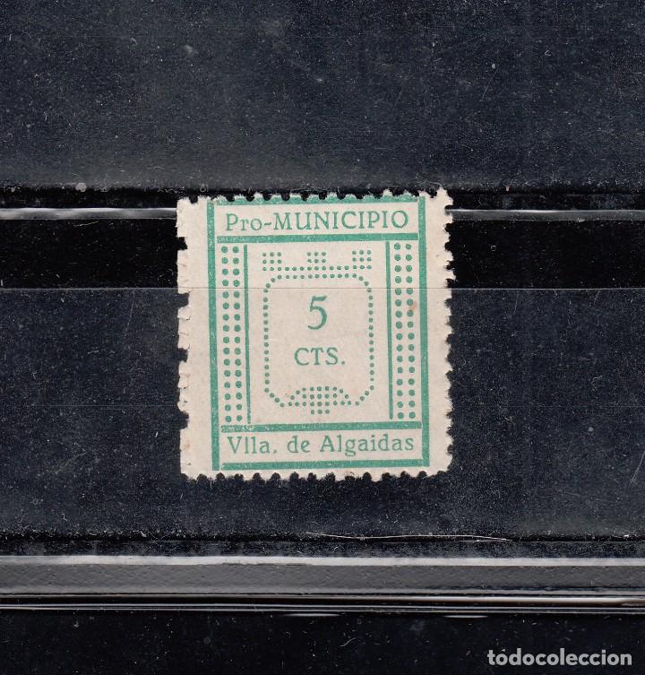 Briefmarken: VILLANUEVA DE ALGAIDAS. PRO-MUNICIPIO. 5 CTS.