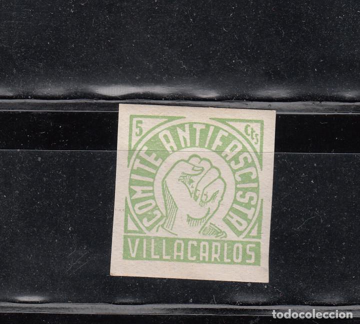 Briefmarken: VILLACARLOS. C&Oacute;MITE ANTIFASCISTA