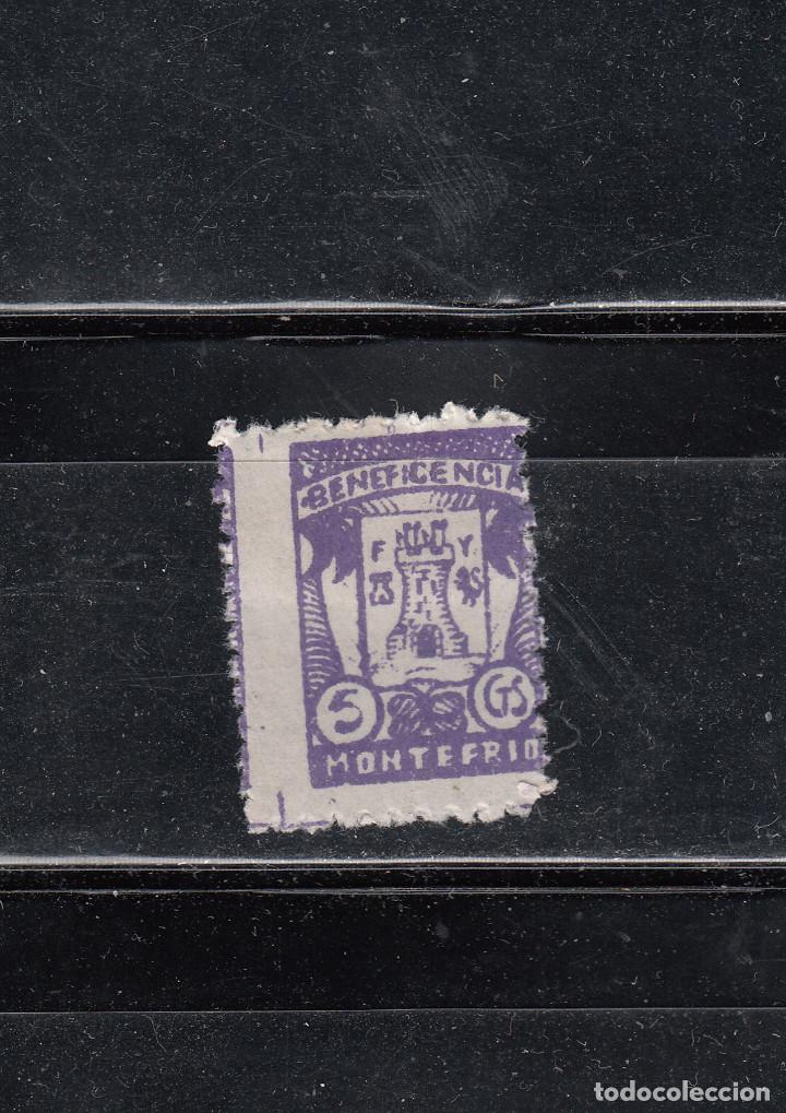 Briefmarken: MONTEFRIO. BENEFICENCIA. 5 CTS.