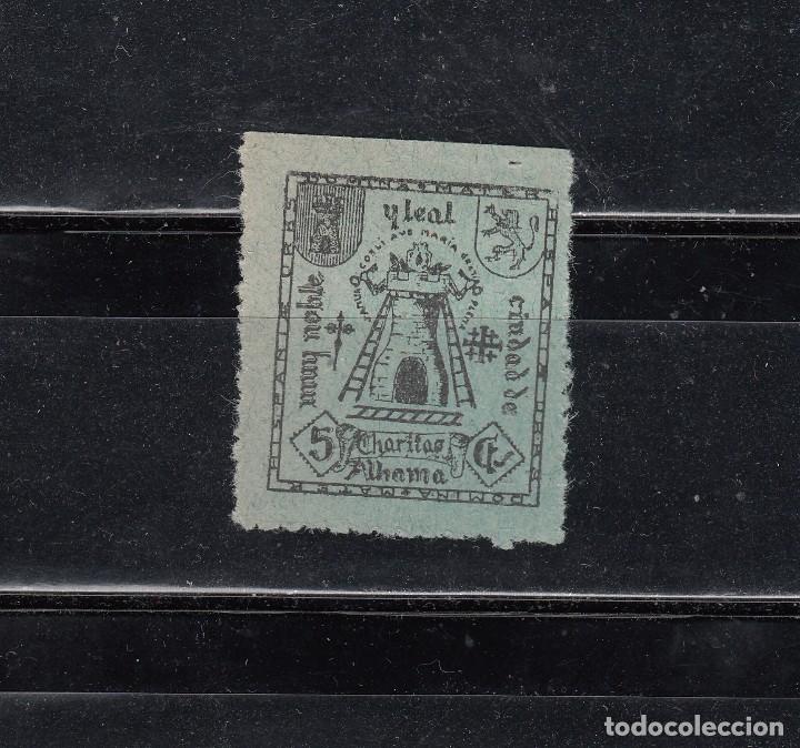 Briefmarken: ALHAMA. LA MUY NOBLE Y MUY LEAL. 5 CTS.