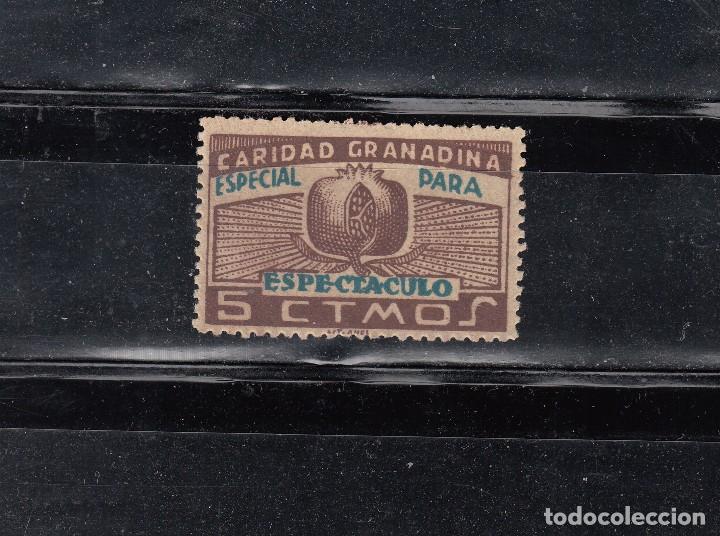 Briefmarken: CARIDAD GRANADINA. ESPECIAL PARA ESPECT&Aacute;CULOS. 5 CTS.