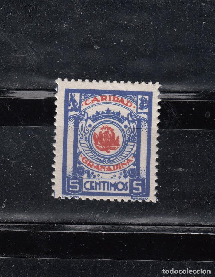 Briefmarken: CARIDAD GRANADINA. 5 CTS.